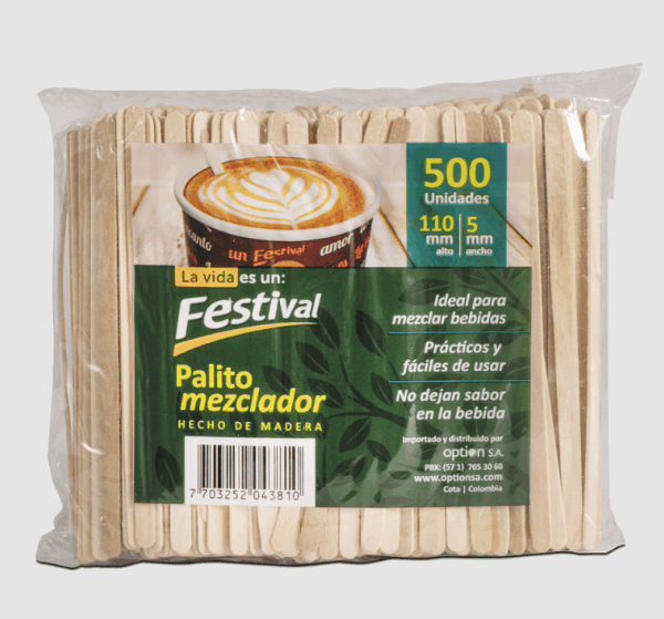 MEZCLADOR DE MADERA FESTIVAL
