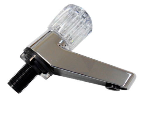 LV LLAVE LAVAMANOS POMO TRANSPARENTE JONI UE:100 (JN-1322)