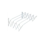 TENDEDERO PLEGABLE 5 LINEAS 60 CM BLANCO INDUMA (TC315-0004) Item: 16091