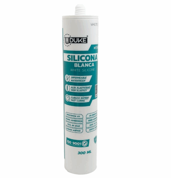 SILICONA TUBO BLANCA 300ML UDUKE (HT3112) Item: 21348