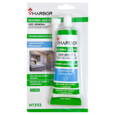 SILICONA TRANSPARENTE 85G VHARBOR (HT3113) Item: 21351