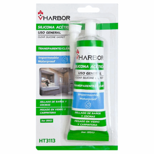 SILICONA TRANSPARENTE 85G VHARBOR (HT3113) Item: 21351