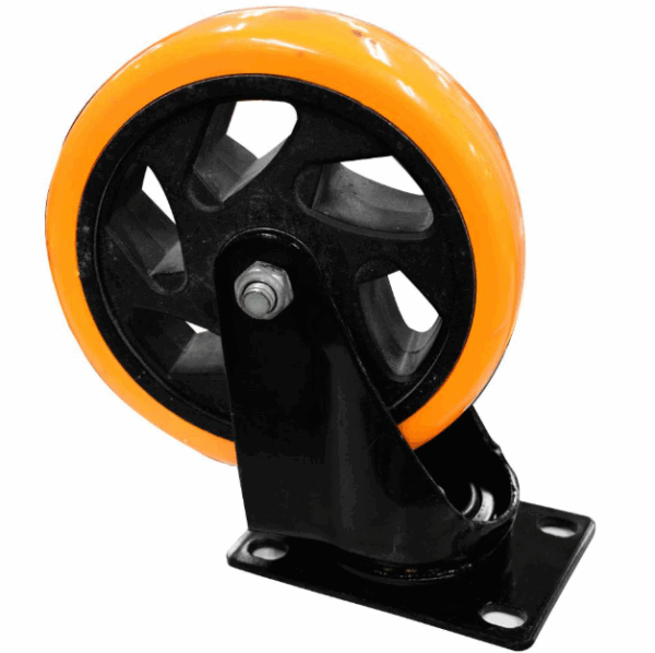 RODACHINES 5" PLANO NARANJA PESA GIRATORIO 125MM 150KG (INDIVIDUAL) (RPNF125)(HT30088) Item: 5984