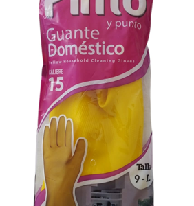 GUANTE DOM AMARILLO CAL15 T9 PINTO COD:131026