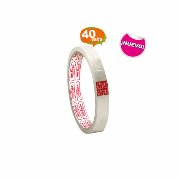 CINTA TRANSPARENTE 12*40 OFFI-ESCO D*12 P288