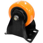 RODACHINES 3 PLANO NARANJA PESADO FIJO 75MM 100KG (INDIVIDUAL) (RFNF075)(HT30089) Item: 5979