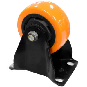 RODACHINES 3 PLANO NARANJA PESADO FIJO 75MM 100KG (INDIVIDUAL) (RFNF075)(HT30089) Item: 5979