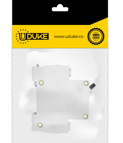 MINI BREAKER 1 POLO 63A PQT X 1 UDUKE Ref: 11123K