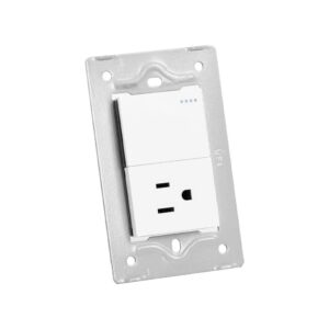 Toma Swiche Luxor Blanca Intercambiable sin Tapa (V9-018)(MILETO)