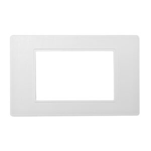 TAPA LUXOR BLANCA CRISTAL ACRILICA CUADRADA (V10-02AB)