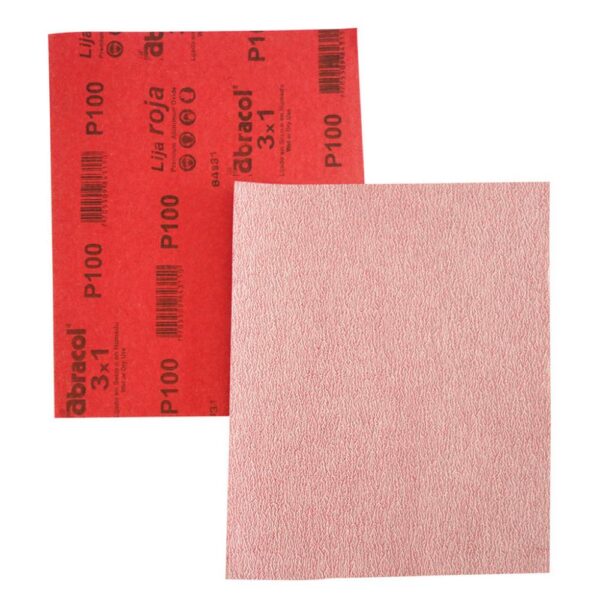 LIJA ABRACOL ROJA  800 ( LIJADO EN SECO(RPHRO0800000