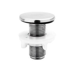 TAPA HUECO DECORATIVO PLASTICO CROMADO X PAR GRIVAL (O11880001)