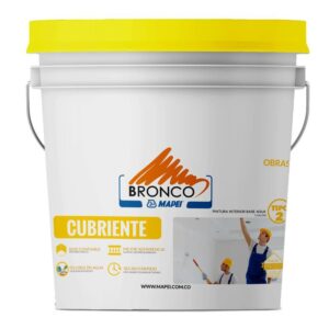 PINTURA VINILO CUBRIENTE GALON BLANCO TIPO 2 BRONCO (4BH4300004)