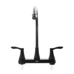 MEZCLADOR LAVAPLATOS ALETA 8" NEGRO ABS UDUKE (HT2166)