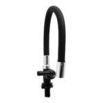 LLAVE CUELLO GANSO P/ALETA NEGRO MESA FLEXIBLE NEGRO ABS UDUKE (HT2172)