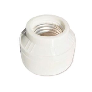 SOCKET BAQUELITA 2 PIEZAS BLANCO UDUKE (106)
