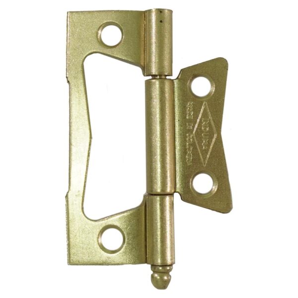 BISAGRA OMEGUITA INDUMA 2" LATONADA X 12 PARES (T1107-0009)