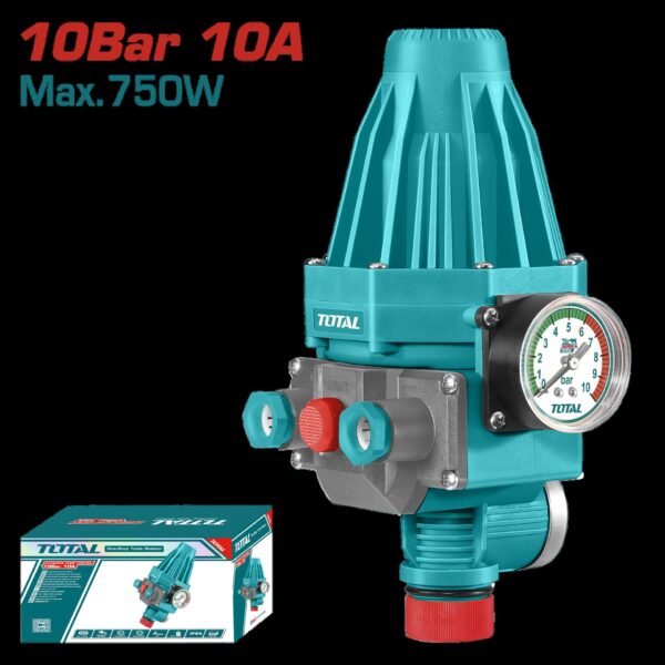 BOMBA PRESURIZADORA PARA ELECTROBOMBAS 1.5BAR,IP65 750W PARA DIAMETRO TUBERIA 1"X1" SUPER TOTAL (UTWPS102)