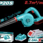 SOPLADORA INALAMBRICA 20V INCLUYE 1 BATERIA 2.0AH Y 1 CARGADOR 20V SUPER TOTAL (UTABLI200281)