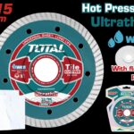 DISCO DIAMANTADO TURBO 4 1/2" INDUSTRIAL SUPER TOTAL (TAC2131151HT)