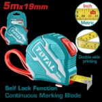 METRO 5 MTS HOJA 19MM SUPER TOTAL (TMT126251)