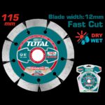 DISCO DIAMANTADO SEGMENTADO 4 1/2" INDUSTRIAL SUPER TOTAL (TAC21111512)