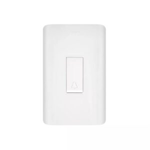 LINEA AVE  BLANCA INCRUSTRAR SWICHE TIMBRE (15005)