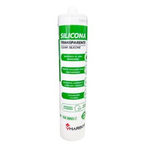 SILICONA TUBO TRANSPARENTE 300ML VHARBOR (HT3117)