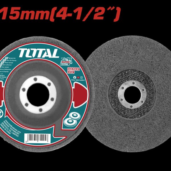 DISCO ESPONJA 4-1/2" SUPER TOTAL (TAC661151)