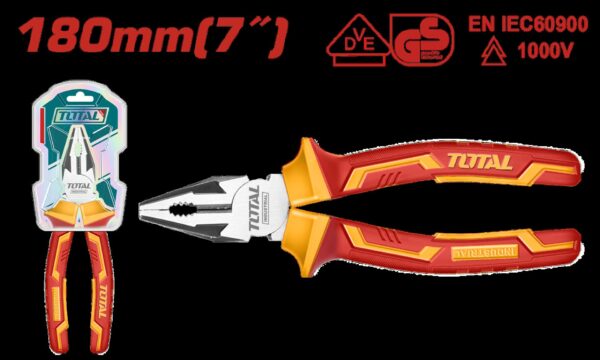 ALICATE AISLADO 7" 1000V INDUSTRIAL SUPER TOTAL (THTIP2171)