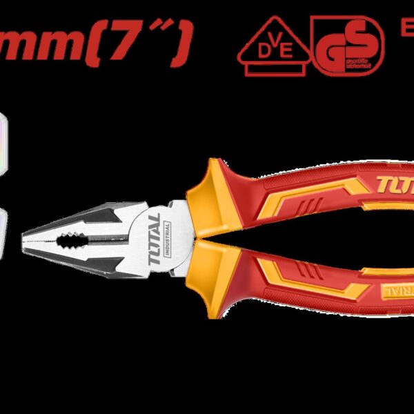 ALICATE AISLADO 7" 1000V INDUSTRIAL SUPER TOTAL (THTIP2171)