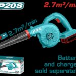 Sopladora Inalambrica 20V Bateria y Cargador No Incluidos Super Total (TABLI20028)