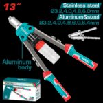 Remachadora Manual 13" Industrial Super Total (THT32131)