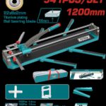 Cortabaldosa - Porcelanato 1200 MM Inclye 500 Separadores de Baldoza y 40 Niveladores  Super Total (THTC12008)