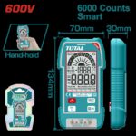 TESTER DIGITAL 600V INDUSTRIAL SUPER TOTAL (TMT460002)