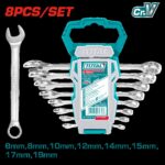 LLAVE MIXTA  6 - 19 MM JUEGO X 8 PZS  INDUSTRIAL SUPER TOTAL (THT102286)