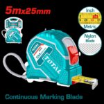 METRO 5 MTS HOJA 25MM INDUSTRIAL SUPER TOTAL (TMT126652)