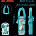PINZA VOLTIAMPERIMETRICA 400V DIGITAL INDUSTRIAL SUPER TOTAL (TMT762001)
