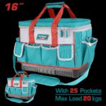 BOLSO DE HERRAMIENTAS 16 REFORZADO CAPACIDAD MAXIMA 20KG INDUSTRIAL SUPER TOTAL (THT561625)