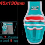 Porta Herramienta de 7 Bolsillos Capacidad Maxima 5KG Total (THT16P40125)