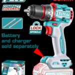 TALADRO INALAMBRICO 1/2 20V 66NM INCLUYE 2 PUNTA TALADRO  BATERIA Y CARGADOR SE VENDE POR SEPARADO INDUSTRIAL SUPER TOTAL (TDLI206681)