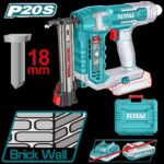 CLAVADORA INALAMBRICA CONCRETO 18MM 20V NO INCLUYE BATERIA Y CARGADOR INDUSTRIAL SUPER  TOTAL (TCSTLI3805)