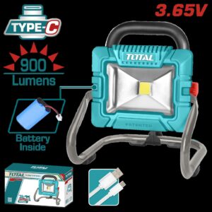 REFLECTOR RECARGABLE 3,7V 900 LUMENES  SUPER TOTAL (TRLF4415)