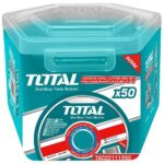 DISCO CORTE METAL/ACERO INOXIDABLE 4-1/2" SUPER TOTAL(PQT POR 50 UNDS) (TAC20111550)