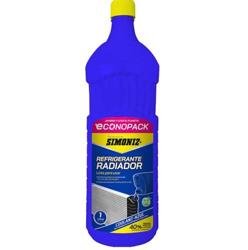 REFRIGERANTE RADIADOR AZUL QUALITOR -SIMONIZ 1L ECONOPACK (208614)