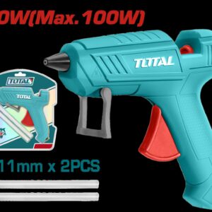 Pistola Silicona 25W 110-120V Incluye 4 Barras Super Total (UTT201116)