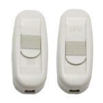 INTERRUPTOR CORREDIZO PARA LAMPARA BLANCO (1033)