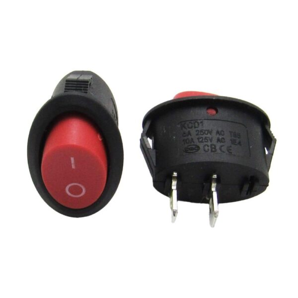SWITCH BOTON OVALADO ON OFF (KCD1)