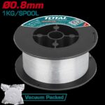 SOLDADURA FLUX-CORED WIRE MIG 0,8MM (ROLLO X 1KG) SUPER TOTAL (TEWSFC081001)