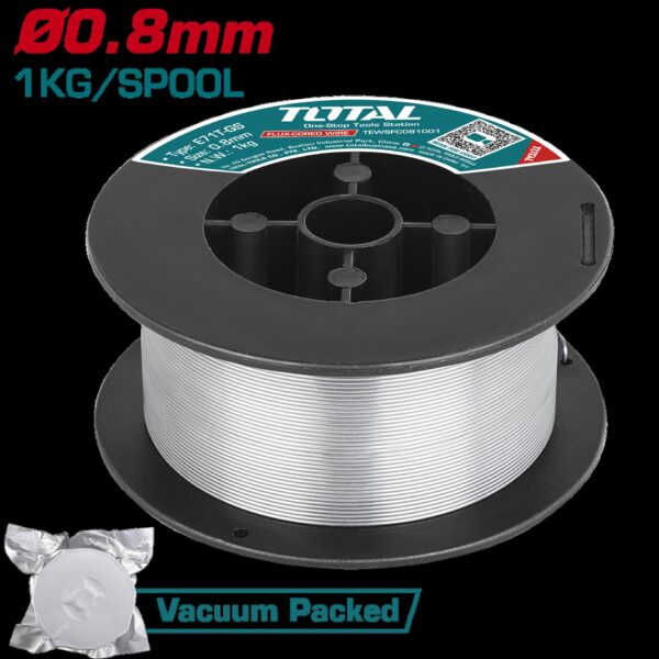 SOLDADURA MIG 0,8MM (ROLLO X 1KG) SUPER TOTAL (TEWSFC081001)